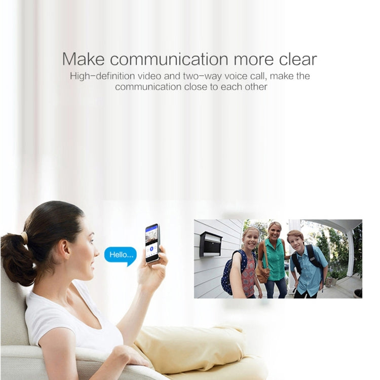 X3 1080P WiFi Smart Video IP54 Waterproof Digital Camera Door Viewer, Support TF Card & Infrared Night Vision X3 1080P WiFi Smart Video IP54 Waterproof Digital Camera Door Viewer, Support TF Card & Infrared Night Vision